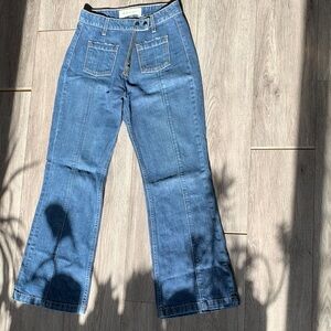 Reformation flared jeans